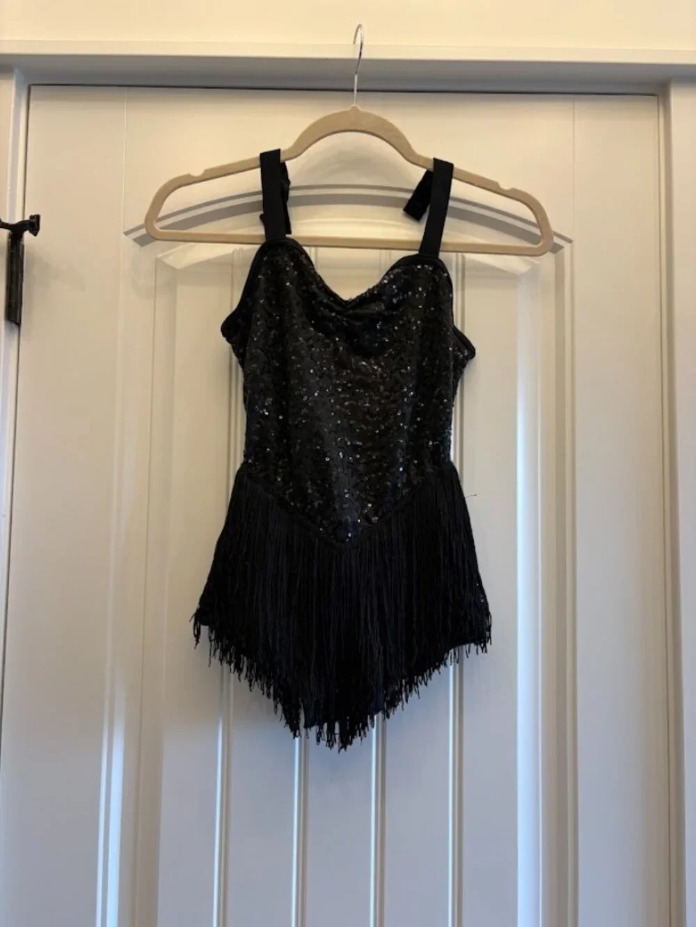 7 Piece Black Jazz/Tap Dance Costume Lot: Multiple Sizes